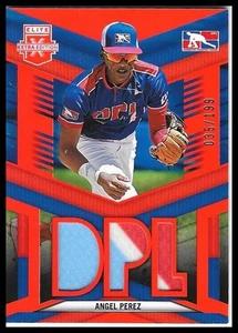 2023 Elite Extra Edition DPL Materials Orange /199 Angel Perez - Picture 1 of 2