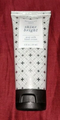 Beekman 1802 Shine Bright Goat Milk creme para as mãos 2,0 oz loção lacrada nova em folha - Imagem 1 de 3