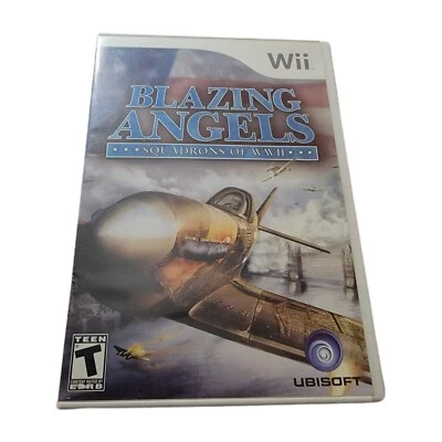 Nintendo Wii BLAZING ANGELS SQUADRONS OF WWII 2007 Video Game  - Image 1 of 4