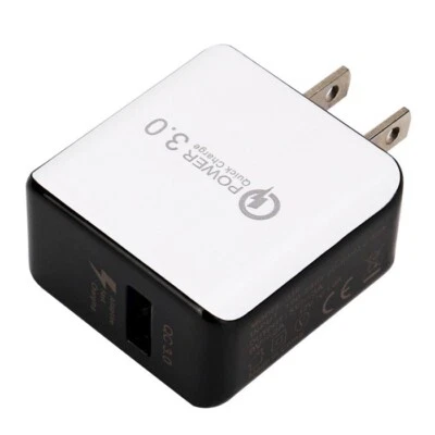 Carga rápida QC 3.0 USB Hub Cargador de pared Adaptador de corriente Enchufe para iPhone Samsung LG Foto 1 de 3