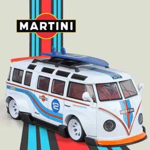 1:24 Volkswagen T1 Bus Alloy Car Modified Diecast Vehicle MARTINl Car Model - Picture 1 of 27