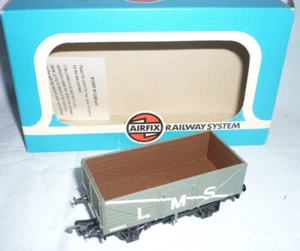 AIRFIX OO GAUGE LMS 7 PLANK OPEN WAGON 602604 54379 BOXED - Picture 1 of 2