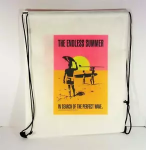 THE ENDLESS SUMMER SURFER RECYCLED MATERIAL DRAW STRING BACKPACK VIN & SUE - Picture 1 of 3