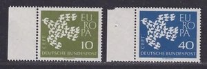 Germany Scott 844-845 VF MNH 1961 Europa 19 Doves Flying as One - Picture 1 of 1