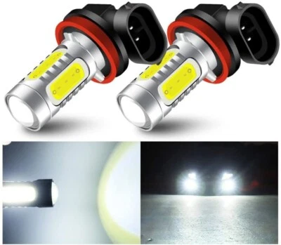 Pair H11 H4 H7 9005 9006 Car 7000K HD LED Front Fog Light Bulbs Kit 7.5W - Image 1 of 4
