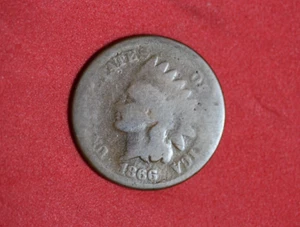 RITROVAMENTO IMMOBILIARE 1866 - Centesimo testa di indiano #P27277 - Foto 1 di 2