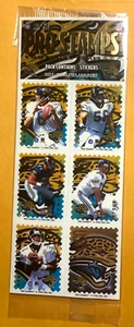 1996 NFL PRO STAMPS PLAYER TONY BOSELLI JAGUARS - Picture 1 of 2