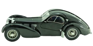 Solido - 1937 Bugatti Type 57 SC Atlantic Diecast Maßstab 1:18 Modellauto schwarz - Bild 1 von 13