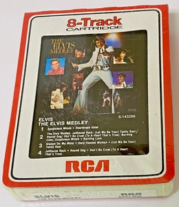 ELVIS PRESLEY "THE ELVIS MEDLEY" 8-Track Tape New Sealed RARE - Picture 1 of 2