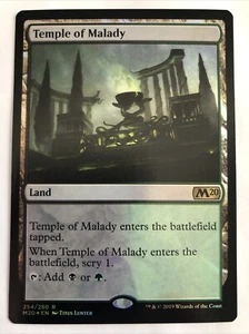 Juego de núcleos Temple of Malady 2020 Magic The Gathering lámina 254/280 casi nuevo raro - Imagen 1 de 2