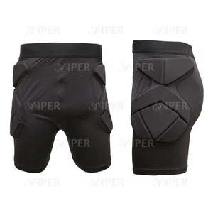 Rugby gepolsterte Shorts Herren Defender Schutz Torhüter Fußball Training Club Fitnessstudio - Bild 1 von 7