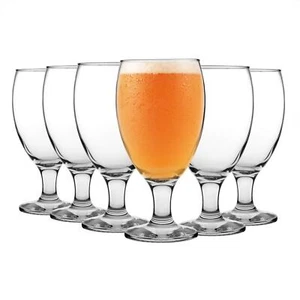 LAV 12x Empire Snifter Beer Glasses Traditional Ale Goblet with Stem 590ml - Picture 1 of 5