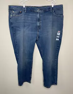 Levi's 541 Athletic Taper Stretch Denim Jeans Men's 52 x 28 Big & Tall Blue NWT - Picture 1 of 20