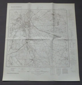 Spremberg, Landkarte Meßtischblatt 4452, Spreetal, Spreewitz, Granstein, 1940 - Picture 1 of 3
