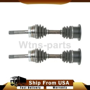 Fits 2000 2001 2002 2003 INFINITI QX4 Cardone Front 2x CV Axle Shaft - Picture 1 of 6