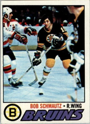 1977-78 Topps #59 Bobby Schmautz - EX - Image 1 of 2