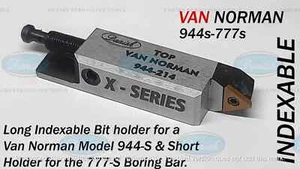 Soporte de broca de barra de perforación indexable Van Norman 944-S y 777-S - Imagen 1 de 7