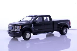 2020 Ford F-450 Dually Platinum Pickup Truck 1:64 Scale Diecast Model F350 Black - Picture 1 of 8