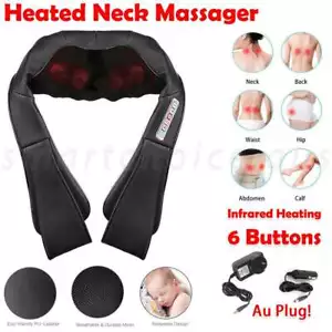 Shoulder&Neck Massager With Shiatsu Kneading Massage And Heat Massager Electric - Picture 1 of 12