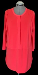 Vestido decorativo coral para mujer Lauren Ralph Lauren LRL nuevo con etiquetas - Imagen 1 de 10