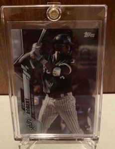 2020 Topps Series 2 Clear Luis Robert Rookie #392  3/10. Acetate! Rare White Sox