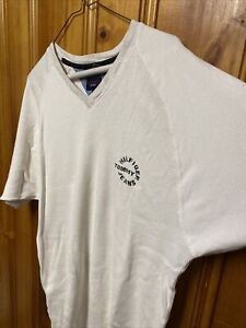 13H2150-3XL Bright White Tommy Hilfiger Sanders Tipped Cotton Piqué Sport Shirt 