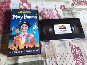 MARY POPPINS - VHS - Walt Disney I Classici Julie Andrews Dick Van Dyke - Foto 1 di 1
