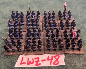 10 mm bemalt American Civil War Union Infantry Lot LWZ-48 - Bild 1 von 1