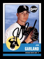 2001 Upper Deck Vintage - Jon Garland - On Card Autograph