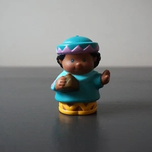 Fisher Price Little People Wise Man Figure Christmas Story Nativity 2001 Teal - Picture 1 of 10