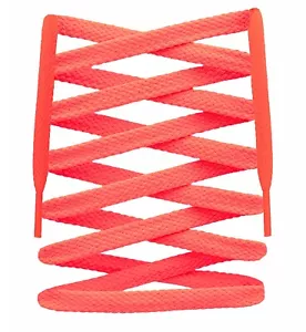 Flat Wide Polyester Nike Blazer Replacement Shoelaces - Picture 1 of 7