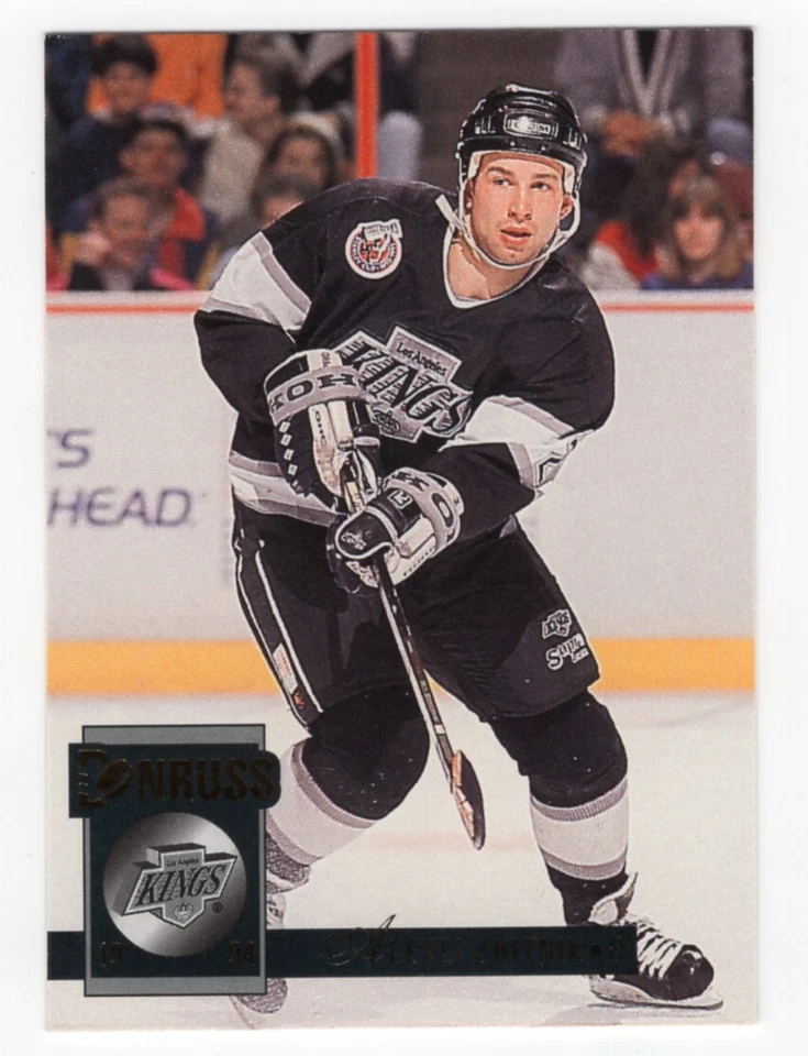 1993-94 Donruss #165 Alexei Zhitnik, Los Angeles Kings - Image 1 of 2