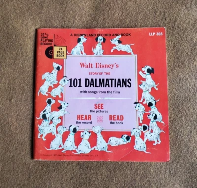 101 DÁLMATAS- LIVRO DISNEY # 305 DISCO FALTANDO - Imagem 1 de 4
