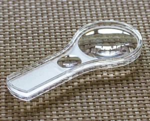 Wholesale 10pcs 3X 45mm Pocket PMMA Magnifying Glass for Kids Teaching Education - Foto 1 di 5