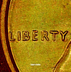 1973 S S/S Lincoln Memorial Penny doppelte Prägung Vorderseite Cent rot DDO Fehlermünze - Bild 1 von 6