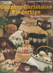 Country Christmas Fingertips - CROSS STITCH PATTERN - Leisure Arts Leaflet 2524 - Picture 1 of 1