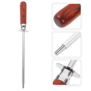 Afilador de cuchillos de acero afilador cortador varilla de afilar herramienta de corte utensilios de cocina - Imagen 1 de 12