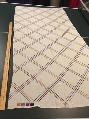 100% pure Silk crepe de chine Fabric 53”wide 26”length scarf tank top cami - Image 1 of 4