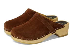 Neu Swedish Hasbeens Swedish Husband Cognac Wildleder EU 38 Größe US Damen - Bild 1 von 3