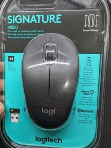 Logitech - Signature M550 Bluetooth Optical Ambidextrous Mouse with Silent Cl... - Picture 1 of 3