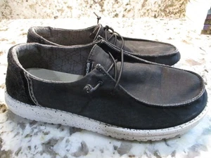 Hey Dude Womens Wendy Black Casual Flats Size 8 (7831325) - Picture 1 of 4