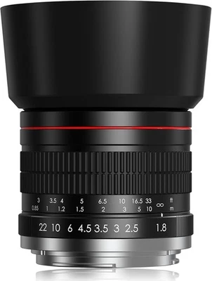 Lightdow EF 85mm F1.8 Portrait Lens - Compatible with Canon EF/EF-S mount camera - Image 1 of 4