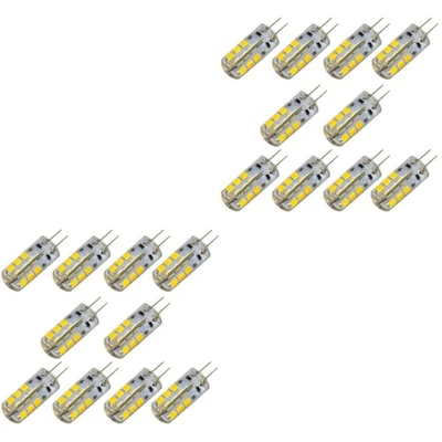 20 pcs G4 DC 12V 2.5W 180LM 3000-3500K SMD 2835 -LED Bulbs Lamps Lights (Warm - Image 1 of 4