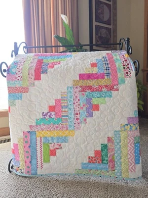 Nuevo edredón de ducha hecho a mano para bebé niña Foto 1 de 4