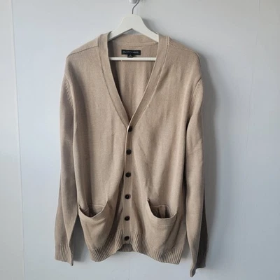 Cárdigan Tricots St Raphael Hombre Cuello en V Talla XL Manga Larga Beige Foto 1 de 4