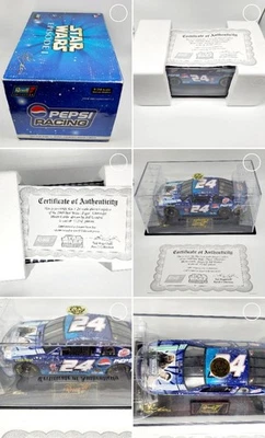 Action Jeff Gordon Star Wars Episode 1 NASCAR Obi-Wan Kenobi Darth Maul 1/24 CAR - Image 1 of 4