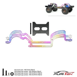 Furitek 2286 Traxxas TRX-4M Rainbow Grasshopper Titanium Frame Kit - Picture 1 of 2
