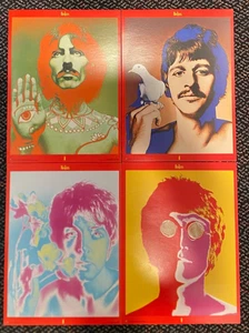 Complete Set of 4 Beatles Richard Avedon 8.25"x11.25" Posters for #1 Album - Picture 1 of 2