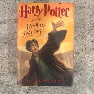 RARE HARRY POTTER And The Deathly Hallows First Edition 1st Print w “759 Error” - Picture 1 of 12