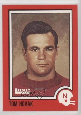 1989 Leesley Nebraska Cornhuskers Go Big Red Tom Novak #83 - Image 1 of 2